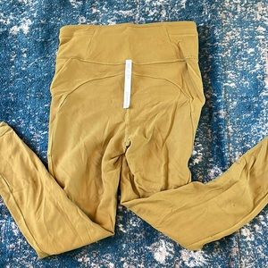 Lululemon Leggings- Size 12, mustard yellow